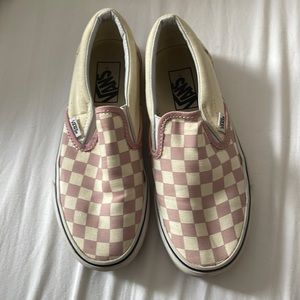 checkered vans